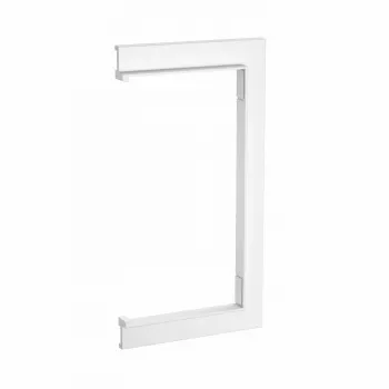 OBO BETTERMANN Rehau SIGNA BASE stenski okvir 70x130 mm, RAL 9010 čisto bel (6132801)
