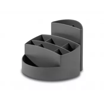 HAN RONDO KARMA organizator za pisalno mizo, 9 predalov, siv, 80-100% reciklirana plastika 17468-18
