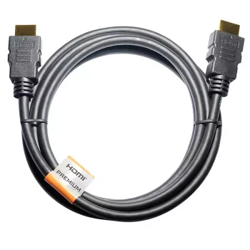 Maxtrack C 215-2 L HDMI kabel, HDMI-A vtič na HDMI-A vtič, 4K Ultra HD, 2 m, črn