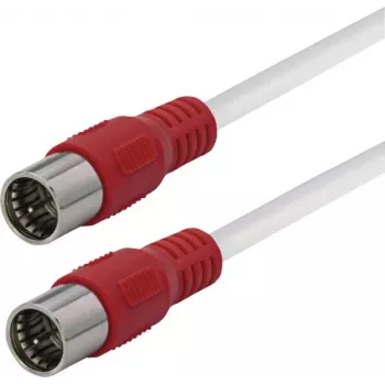 Maxtrack satelitski koaksialni kabel F-konektor na F-konektor 6 m bel (FQMS6,0L)