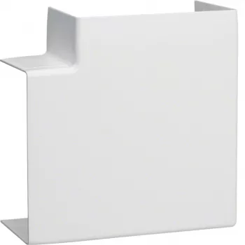 HAGER ploski kot LFF6011059016 PVC za kabelski kanal LF/LFF/LFH 60x110, čisto bel