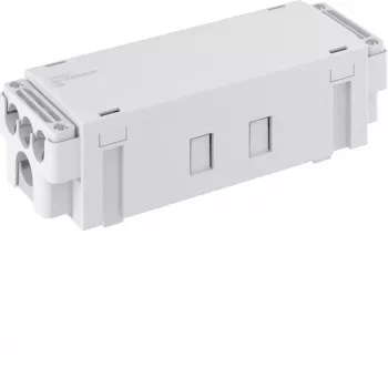Hager razdelilna omarica GKVD26WK01 za parapetne kanalske sisteme 2x 5G2.5 + 6x 3G1