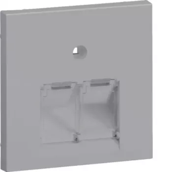 HAGER GZUAE2ALAN centralni pokrov UAE 2-delni aluminij