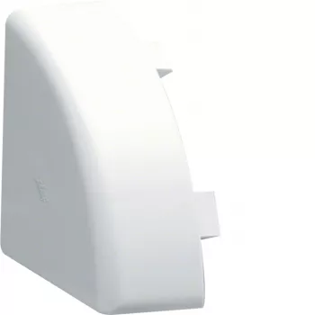 Hager EK4004069016 ABS končni pokrov za 40x40mm kabelski kanal prometno bela