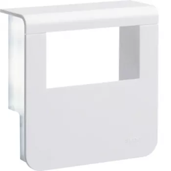 HAGER zgornji del nosilca naprav, stranska maska, 20x80 mm, prometno bela (SL200809329016)