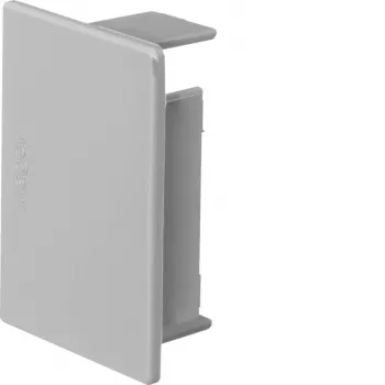 HAGER LF4006067035 končni kos, brez halogenov, svetlo siva, 60x60 mm