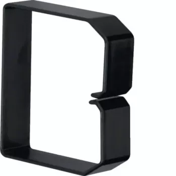 Hager B800803 črn PVC kabelski kanal 80x80mm 2m
