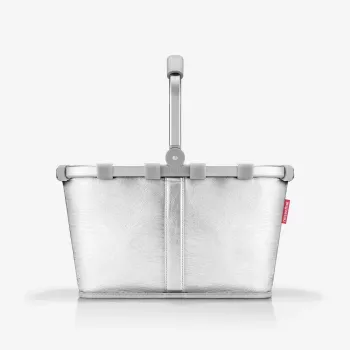 reisenthel Carrybag nakupovalna košara Silver Crackle BK7088 22L