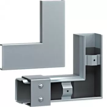 Hager FWK-Plus ploski kot 60x60 mm ognjeno cinkano jeklo, požarna zaščita FWKP600605VERZ