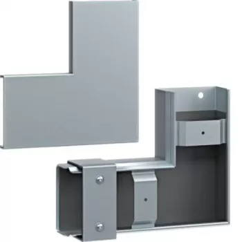 Hager FWK-Plus ploščati kot 60x100 mm vroče pocinkano jeklo za požarnovarne kabelske police FWKP601005VERZ