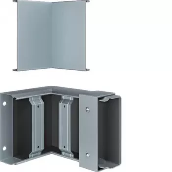 Hager FWK-Plus notranji kot 60x150 mm ognjeno cinkan požarno zaščitni kabelski kanal - oblikovni kos FWKP601504VERZ