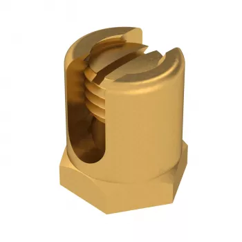 OBO BETTERMANN ozemljitveni vijak M6 25mm medenina z pritrdilnim navojem EKL 25 (6404006)