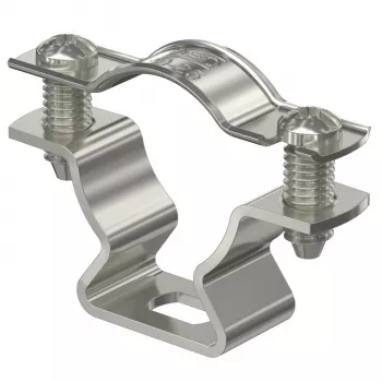 OBO BETTERMANN ASL 733 25 A2 distančna objemka z vzdolžno luknjo, nerjavno jeklo A2, 25 mm 1362986