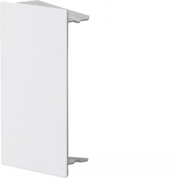 Hager LFS zaključni kos, jeklena pločevina, prometno bela RAL 9016, za kabelski kanal 60x100mm LFS6010069016