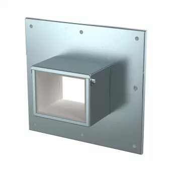 OBO BETTERMANN PLM WC 0810 FS stenski priključni ovratnik, 3- in 4-stranski, pocinkano jeklo, 80x100 mm 7218126