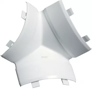 HAGER EK4004089016 T-kos prometno bela za kabelski kanal 40x40 mm
