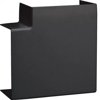 Hager LFF6011059011 ravni kotni pokrov reza grafitno črn za kanal 60x110 mm
