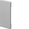 Hager BR 65x130mm brezhalogenska zaključna kapa s pokrovom reza, svetlo siva BR6513067035
