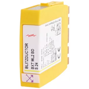 DEHN BXT ML2 BDS24 kombinirani modul za odvodnik udarnega toka in prenapetosti tip 2 24V DC 2-polni DIN letev 920244