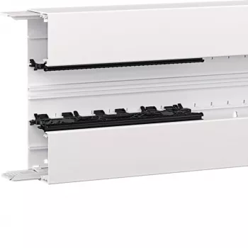 Hager BRN6521019016 spodnji del nadometnega kanala 65x210mm čisto bel 2m