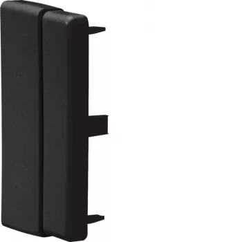 HAGER LFF6011069011 nastavljiv končni kos za kabelski kanal 60x110mm grafitno črn