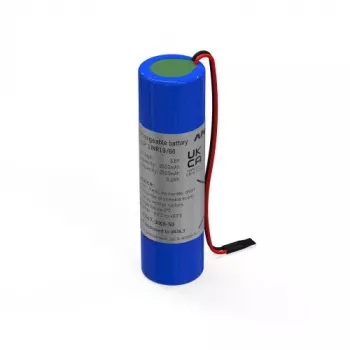 ANSMANN posebna baterija 18650 s kablom Li-Ion 3,6 V 2550 mAh 1S1P modra