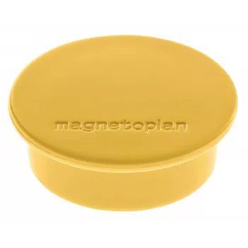 Magnetoplan Discofix okrogli magnet rumen, masivno feritno jedro, 2,2 kg moči držanja 1662002
