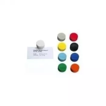 magnetoplan Discofix okrogel magnet Magnum, temno modra, masivno feritno jedro, 2,0 kg moči držanja (1660014)