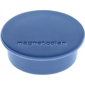 MAGNETOPLAN HOLTZ Discofix okrogel magnet temno moder, polno feritno jedro, 2,2 kg moči držanja, 10 kosov (1662014)