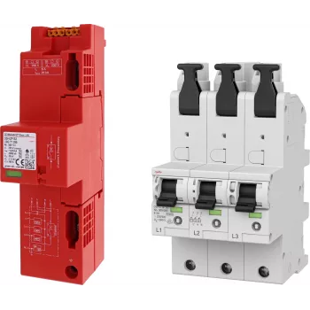 DEHN SET 3 DSH ZP B2 LSG TT + 1x DSHU 909657 set odvodnika strele in prenapetosti