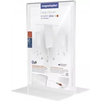 MAGNETOPLAN HOLTZ akrilno namizno stojalo DIN A3 pokončno kristalno prozorno dvostransko 297 x 420 mm (43115)