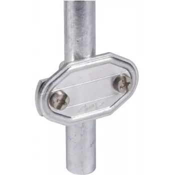 DEHN označevalna ploščica prazna aluminij okrogla žica 16 mm 480004