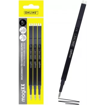 ONLINE magiXX gel vložek črn 0,7 mm, 3 kosi 40161/3