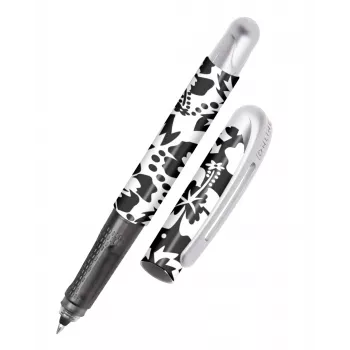 ONLINE Rollerball College Flowers pisalo, 0,7 mm, modro črnilo 12657/3D