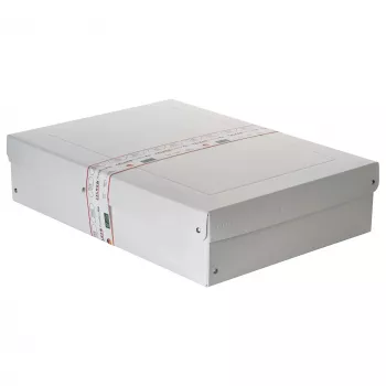 FALKEN PURE škatla za shranjevanje dokumentov 1250 listov, bela, 32,0 x 44,0 x 10,0 cm 22002168000F