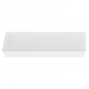 Magnetoplan 1665100 pravokotni magnet, polno jedro ferit, moč držanja pribl. 1,3 kg, bel