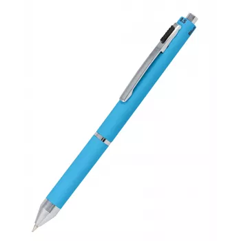 ONLINE SCHREIBGERÄTE 4-barvni kemični svinčnik Multipen moder (rdeče, modro, črno, sivo črnilo), 1 kos 32072/3D