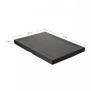 FALKEN PURE arhivska škatla za shranjevanje 500 listov črna 44,0 x 62,0 x 4,0 cm, 1 kos (22001672000F)