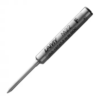 LAMY M 22 vložek za kemični svinčnik fin črn 1213383