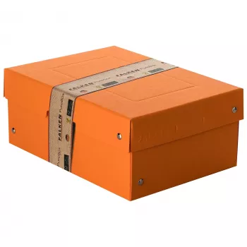 FALKEN PURE škatla za shranjevanje 1250 listov pastelno oranžna 18,0 x 25,0 x 10,0 cm, 1 kos (22001848000F)