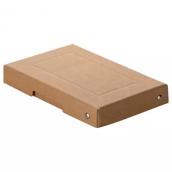 FALKEN PURE škatla za shranjevanje 310 listov naravno rjava 12,0 x 18,5 x 2,5 cm, 1 kos 22001824000F