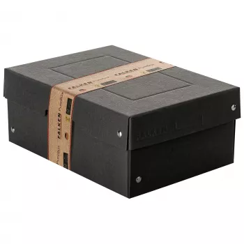 FALKEN PURE škatla za shranjevanje 4,5 l črna 18,0 x 25,0 x 10,0 cm, 1 kos (22001720000F)