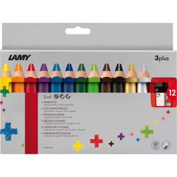 LAMY 1223548 3plus barvice, set 12