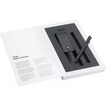 LAMY swift rollerball pero darilni set mat črna z usnjeno etuijo 1238758