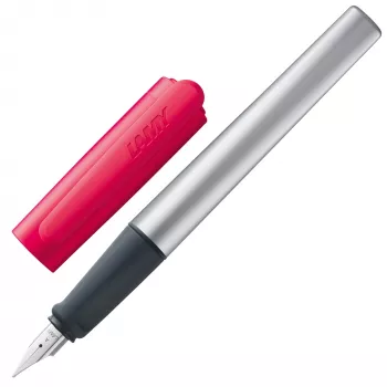 LAMY nexx nalivno pero Crimson/Silver, konica A za začetnike 1238592