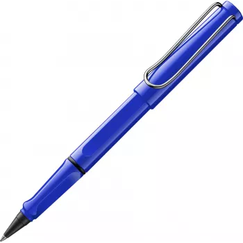 LAMY Safari roller svinčnik moder sijaj z modrim črnilom 1240186