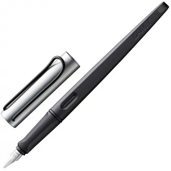 LAMY joy 011 AL nalivno pero črno/aluminij široka konica (1215881)