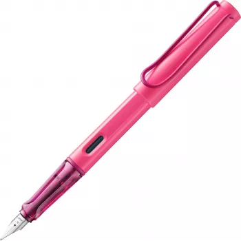 LAMY Safari nalivno pero Neon Pink s srednjo konico (M) - 1241892