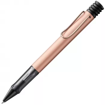 LAMY Lx kemični svinčnik Rose Gold z modrim črnilom in aluminijasto torbico 1231632