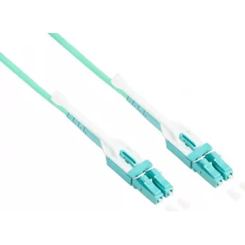 Good Connections OM3 Duplex Multimode optični patch kabel LC/LC Uniboot LSZH aqua 15m (LW-U815LC3)